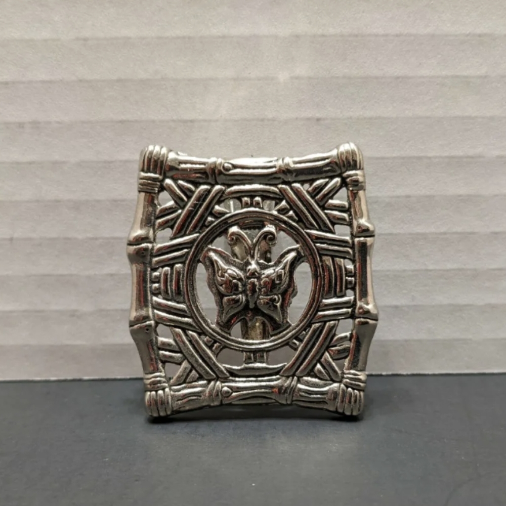 Vintage 1990 Retired John Hardy Knotwork Scarf Purse Hair Clip Neiman Marcus